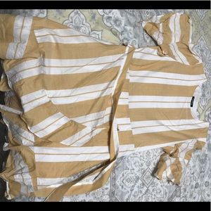 Express striped dress